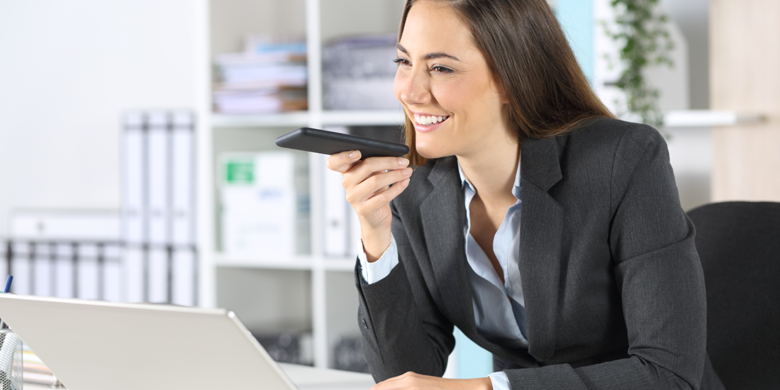 Business Professional Using Dragon Professional v16